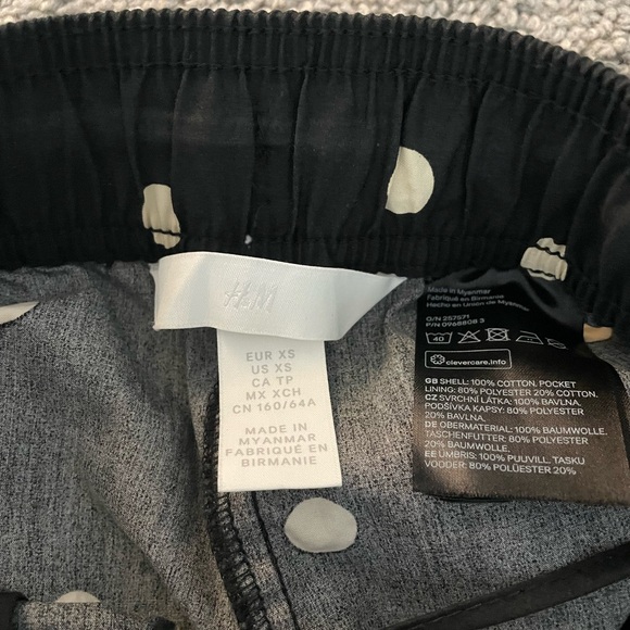 Black and white polka dot shorts H&M - Picture 3 of 4